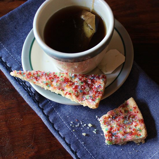 Lemon Verbena Shortbread - Recipe photo by TwoBitTart