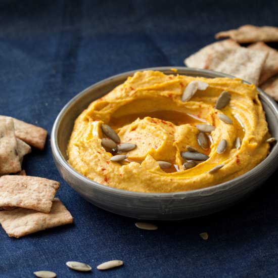 Kabocha Squash Hummus - Recipe photo by kitchencoup