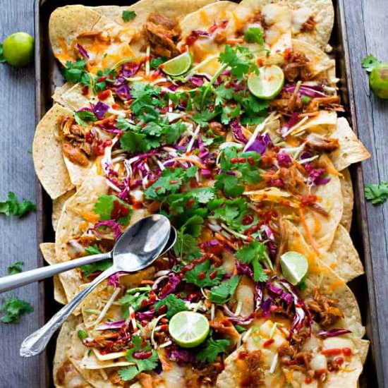 Asian Chicken Nachos - Recipe photo by LifemadeSweeter