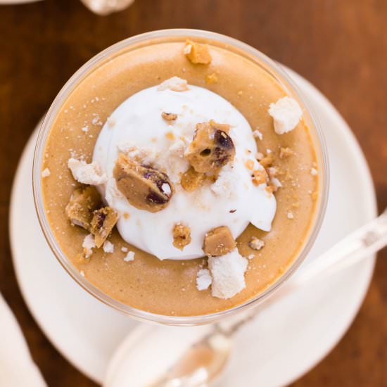 Caramelized White Chocolate Mousse - Recipe photo by b. sweet