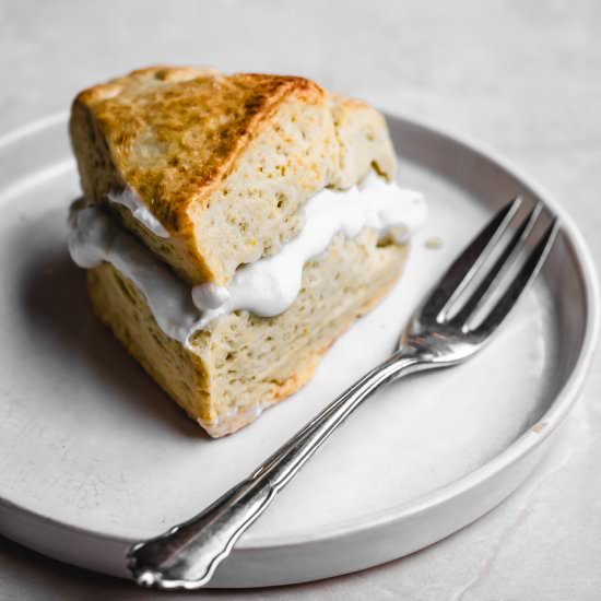 Vegan Bergamot Cream Scones - Recipe photo by occasionallyeggs