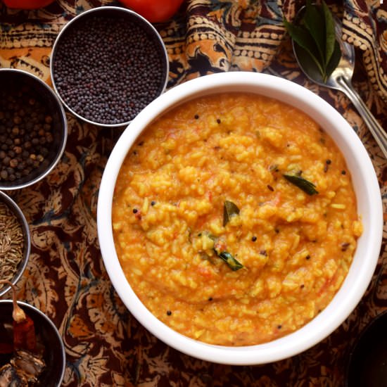 Rasam sadham - Recipe photo by cookingwithpree