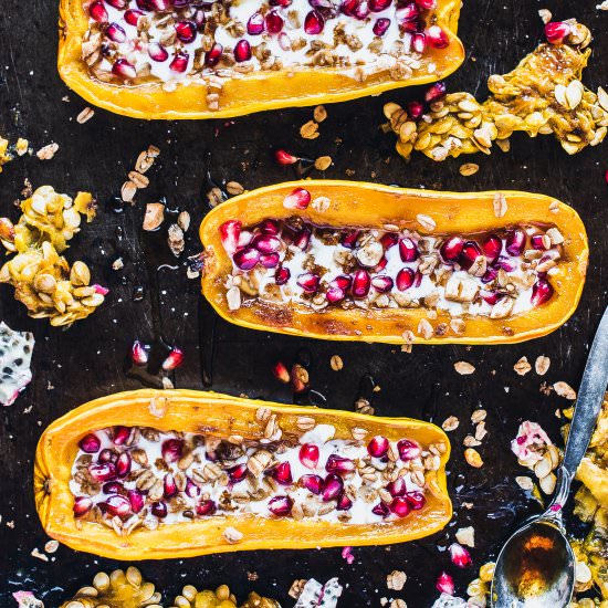 Winter Squash Parfaits - Recipe photo by kaleandcompass