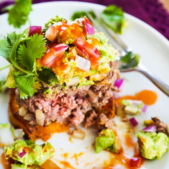 Sweet Potato Bun Burgers - Recipe photo by pipandebby