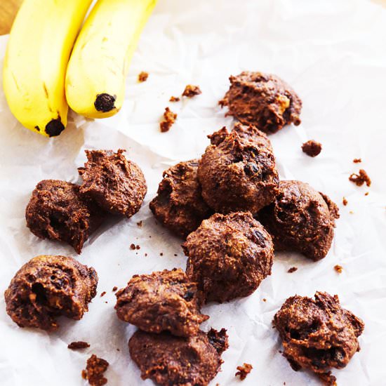 Almond Butter Banana Cookies - Recipe photo by pipandebby