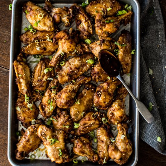 Korean Hot Wings - Recipe photo by apleasantlittlekitchen