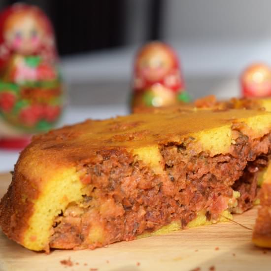 Beet and Bacon Pie - Recipe photo by exploredough