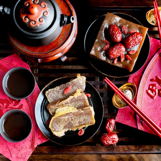 Chinese New Year Cake (Nian Gao) - Recipe photo by Healthy World Cuisine