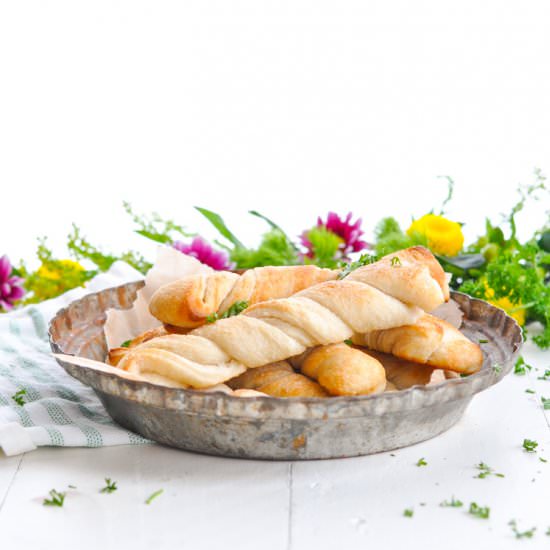 3-Ingredient Breadsticks - Recipe photo by The Seasoned Mom