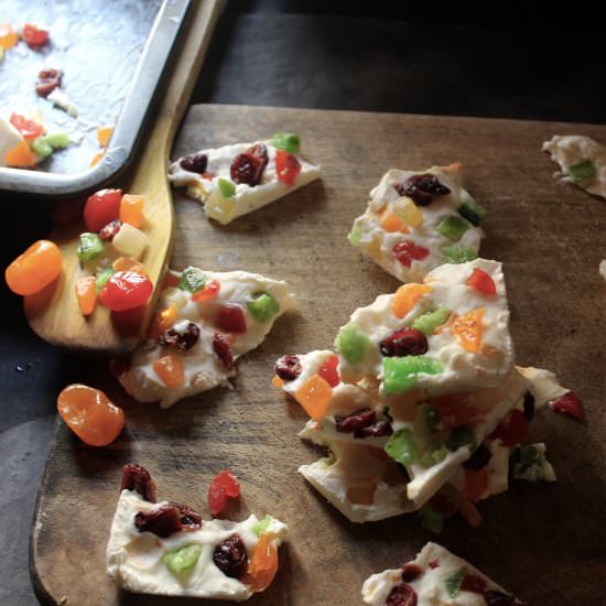 Yogurt Fruit Bark - Recipe photo by The Food Samaritan
