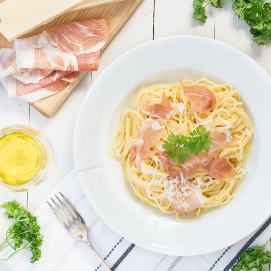 Spaghetti Carbonara - Recipe photo by CharlottesLivelyKitchen