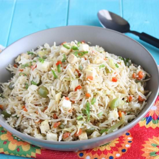 Paneer Fried Rice - Recipe photo by sandhiya