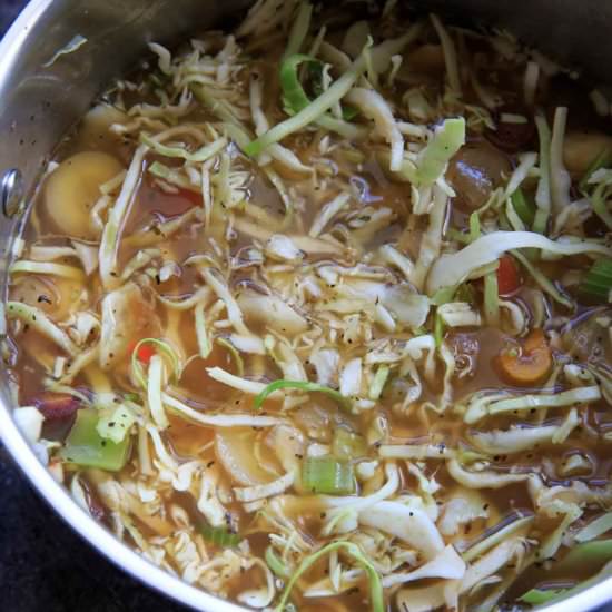 Detox Cabbage Soup - Recipe photo by trialandeater