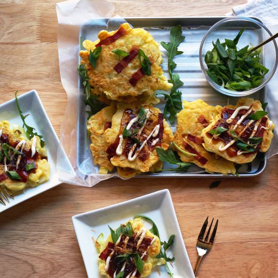 Mini Okonomiyaki - Recipe photo by misshangrypants