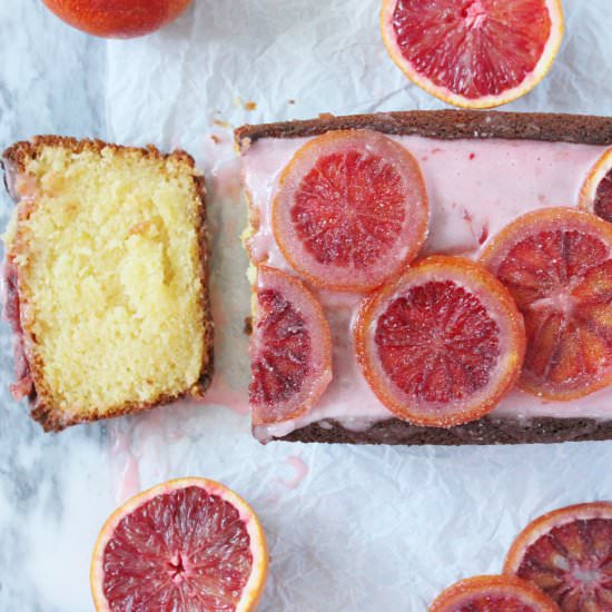 Blood Orange Ricotta Cake - Recipe photo by zestandsimmer