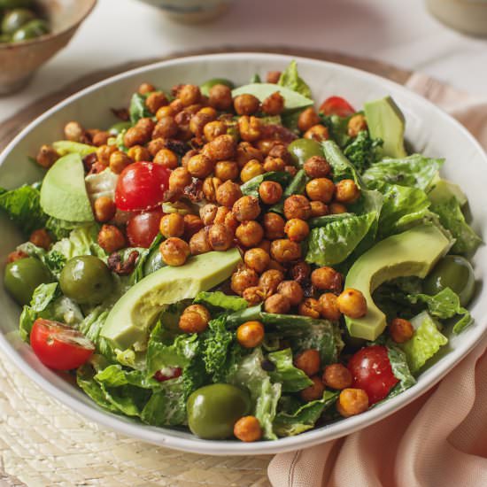 Vegan Caesar Salad - Recipe photo by AscensionKitchen