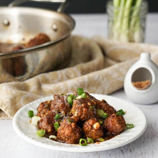Low Carb Mongolian Beef Meatballs - Recipe photo by MyLifeCookbook