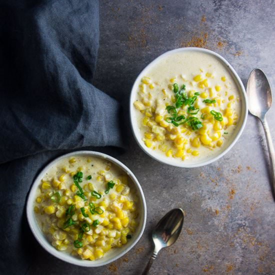 Instant Pot Spicy Creamed Corn - Recipe photo by Went Here 8 This