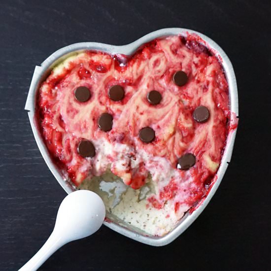 Strawberry ricotta bake - Recipe photo by bijouxandbits