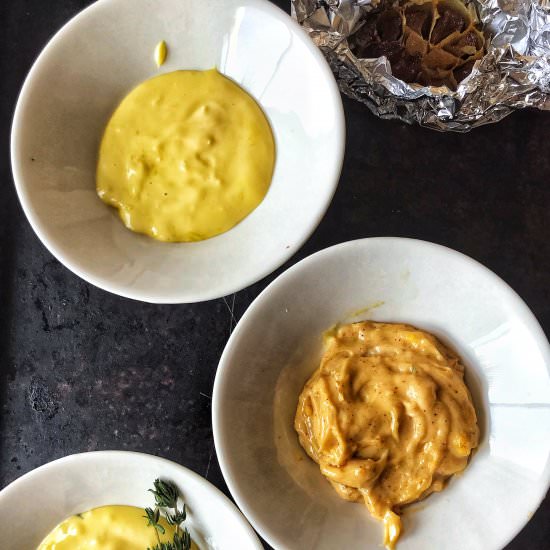 How to Make Homemade Aioli - Recipe photo by Sweet Tea and Thyme