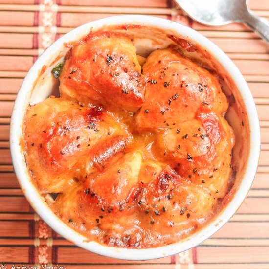 Individual Chicken Biscuits Pot Pie - Recipe photo by dimpieekitchen