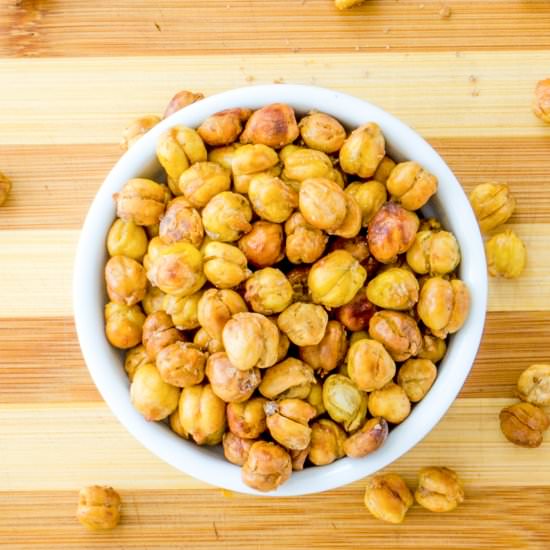 Smokey Bacon Roasted Garbanzo Beans - Recipe photo by palouse_brand