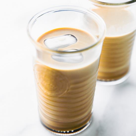 Iced BulletProof Coffee Latte - Recipe photo by Cotter Crunch