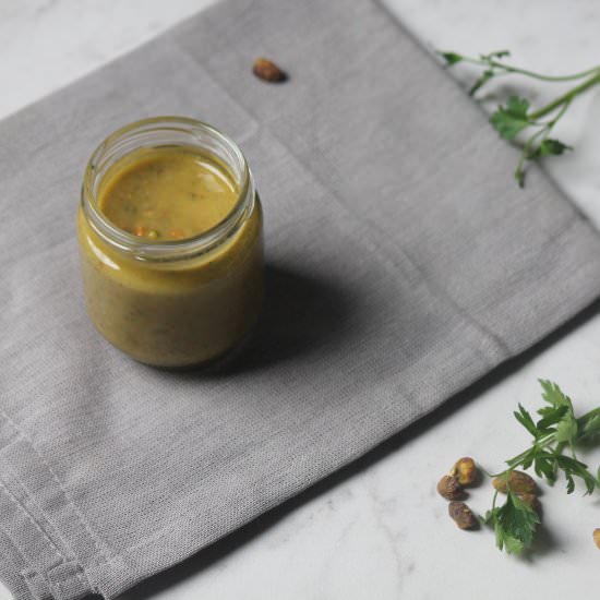 Pistachio Vinaigrette - Recipe photo by allie15