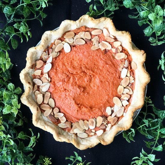 Chai Carrot Pie - Recipe photo by rumblyinmytumbly