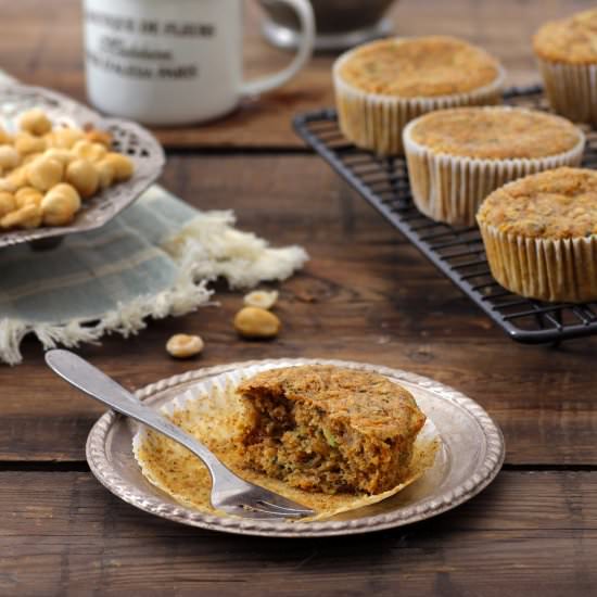 Carrot Muffins with Zucchini - Recipe photo by lilcookieblog