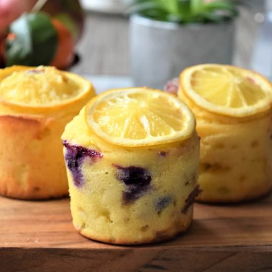 Blueberry ricotta muffins - Recipe photo by exploredough