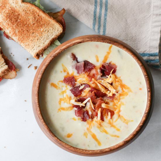 Potato Soup - Recipe photo by pinch of parsley
