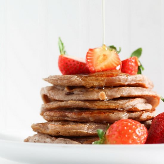VEGAN BREAKFAST PANCAKE - Recipe photo by VeganWithCurves