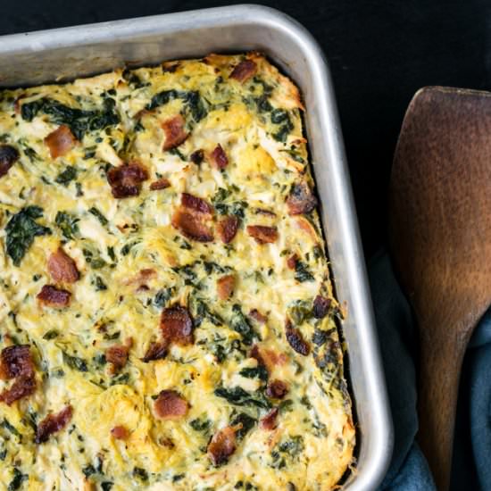 Paleo Chicken Bacon Ranch Casserole - Recipe photo by chelseajoyeats