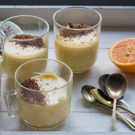Blood Orange Posset - Recipe photo by allthatimeating
