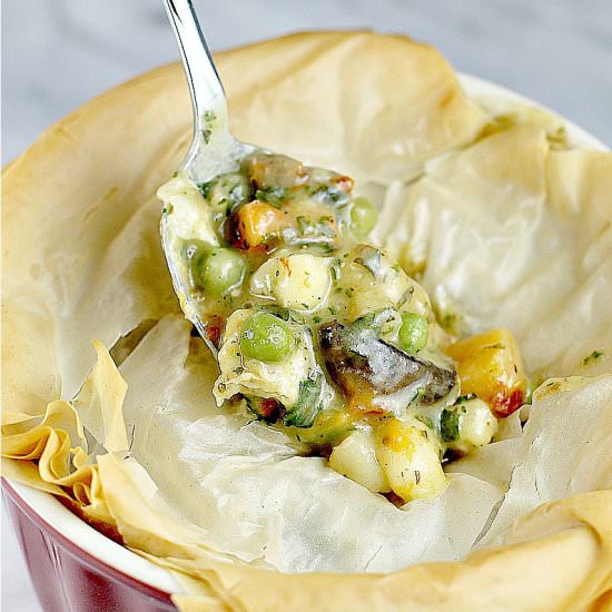 Italian Veggie Pot Pie - Recipe photo by EricasRecipes