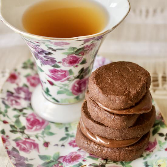 Chocolate cookies with Earl Grey - Recipe photo by gabitzasgreenkitchen