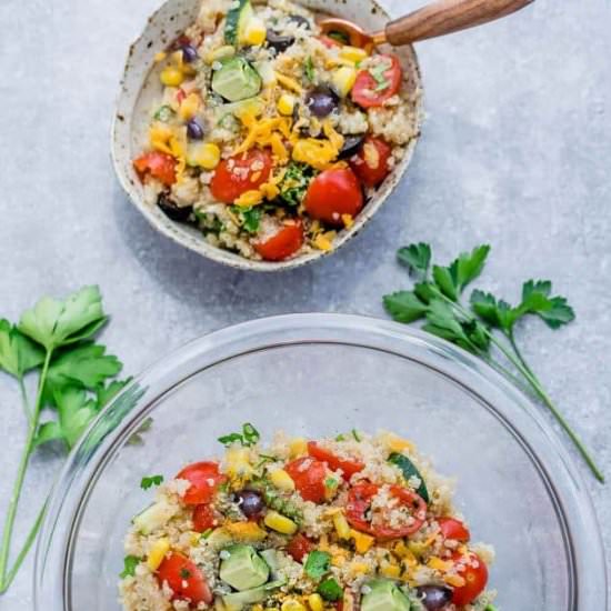 Mexican Quinoa Salad With Corn - Recipe photo by LifemadeSweeter