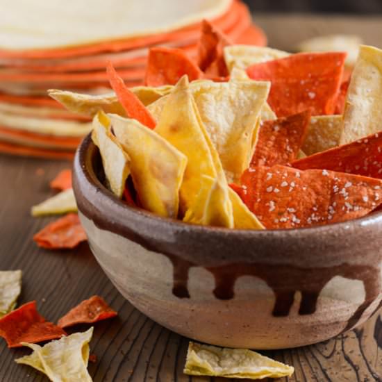 Baked Tortilla Chips - Recipe photo by TheCakeChica