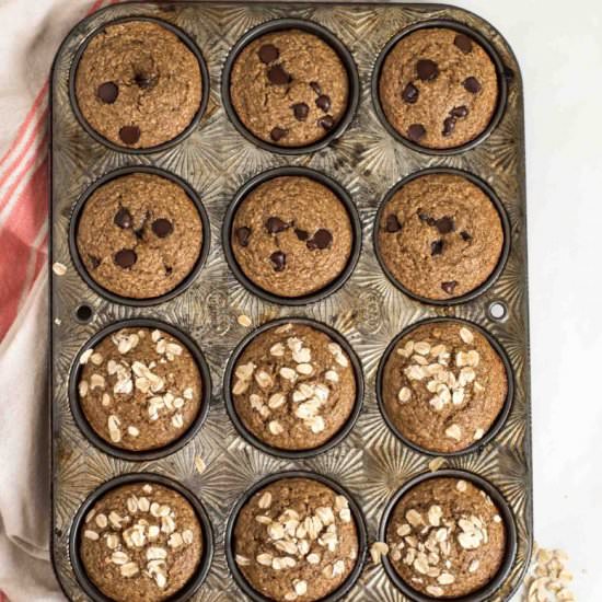 Banana Blender Muffins - Recipe photo by Blessthismess