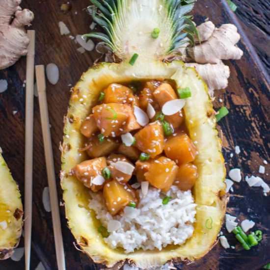 Instant Pot Pineapple Chicken - Recipe photo by peasandpeonies