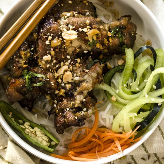 KETO AIR FRYER VIETNAMESE GRILLED Pork - Recipe photo by twosleeevers
