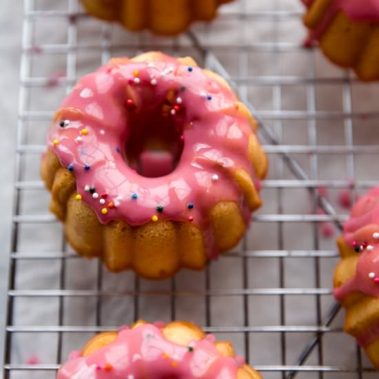 Mini Vanilla Pound Cakes - Recipe photo by sallysbakingaddiction