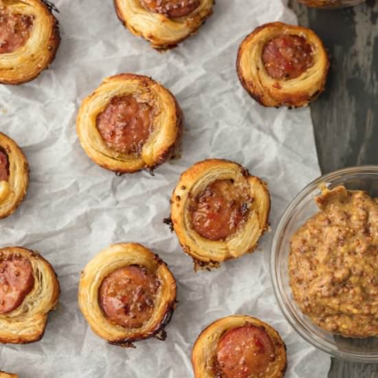 Pepper Jelly Hogs in a Blanket - Recipe photo by the cookie rookie