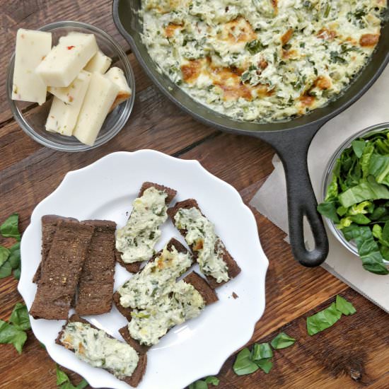 Crab Spinach and Artichoke Dip - Recipe photo by Thejollyhostess