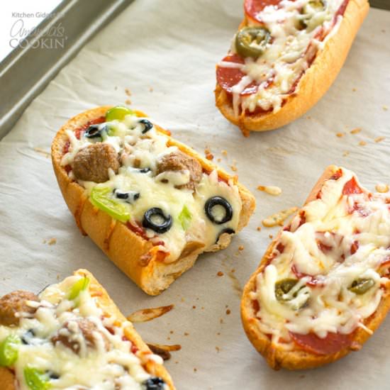 French Bread Pizza - Recipe photo by amandascookin