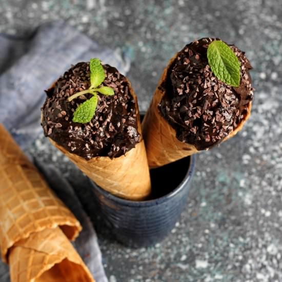 avocado nutella mousse - Recipe photo by easyfoodsmith
