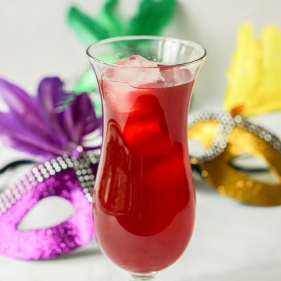 Low Carb Hurricane for Mardi Gras - Recipe photo by MyLifeCookbook