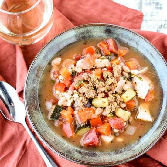 Chicken Provencal Soup - Recipe photo by lisasdinnertimedish