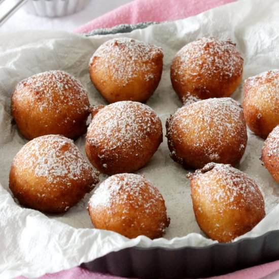 Zeppole, Ricotta Doughnuts - Recipe photo by marisasitaliankitchen
